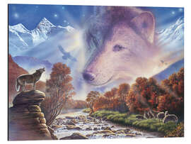 Magnettafel Wolfs Fels