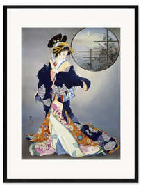 Framed art print Tsukiakari