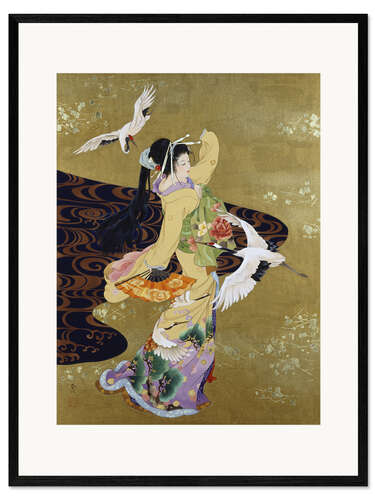 Framed art print Tsuru No Mai