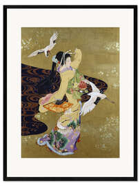 Framed art print Tsuru No Mai