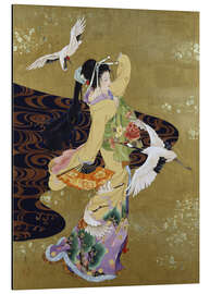 Magnettafel Tanz der Kraniche