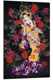 Magnettafel Tsubaki, die Tänzerin