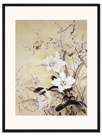 Gerahmter Kunstdruck Frühlingsblüte