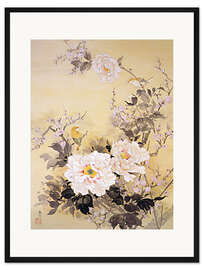 Gerahmter Kunstdruck Frühlingsblumen