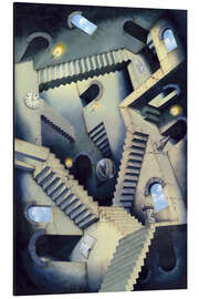 Magnettafel Lauf hinauf