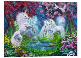 Magnettafel Das Treffen der Einhörner