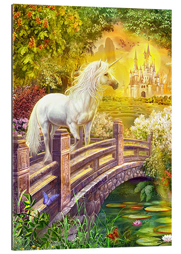 Gallery print Enchanted garden unicorns