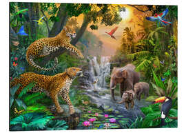 Magnettafel Elephant Falls