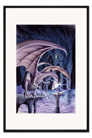 Gerahmter Kunstdruck Der Herr der Drachen