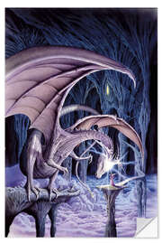 Naklejka na ścianę Dragon Lord