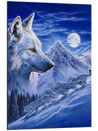 Magnettafel Mit der Herde laufen