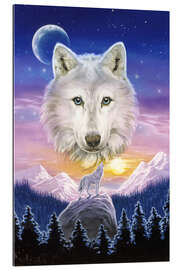 Gallery print Mountain wolf