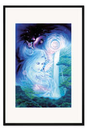 Gerahmter Kunstdruck Feen Grotte