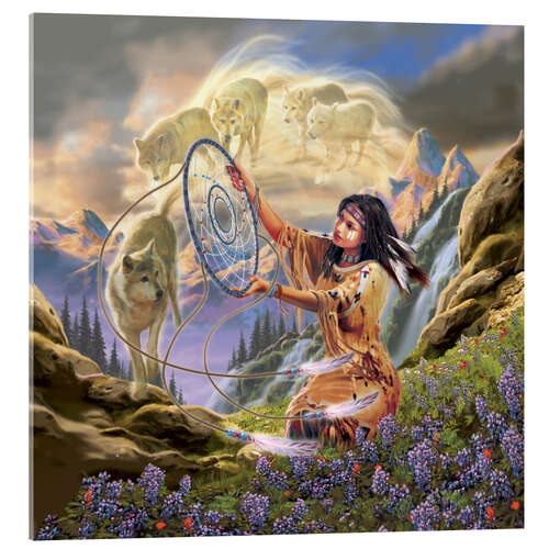 Acrylic print Dream catcher