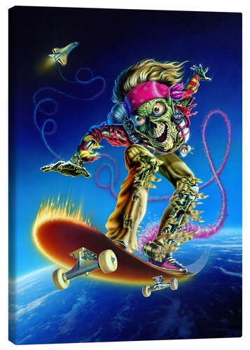 Canvas print Skateboarder