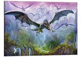 Aluminium print The Valley Of Dragons