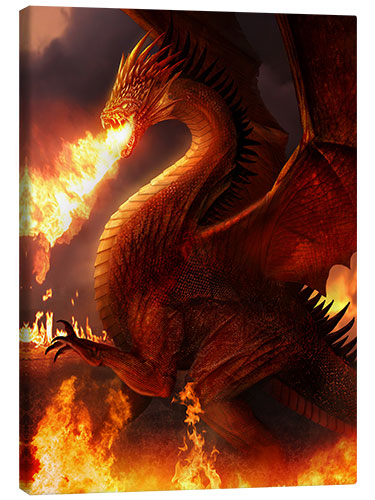 Canvas print Lord of the Dragons