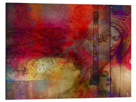 Magnettafel Die Vergänglichkeit der Zeit