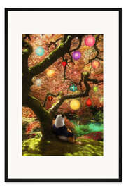 Gerahmter Kunstdruck Beste Freunde