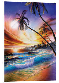 Gallery print Tropical beach