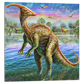 Gallery print Parasaurolophus