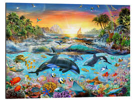 Magnettafel Das Unterwasserparadies