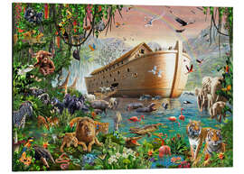 Magnettafel Die Arche von Noah