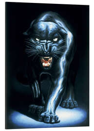 Alubild Der schwarze Panther