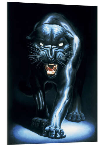 PVC-tavla Black Panther