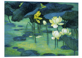 Quadro em PVC Emerald pond - Ailian Price