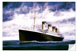 Sticker mural RMS Titanic