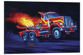 Magnettafel Ausbrennen