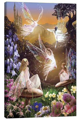 Canvas print Fairy ballet