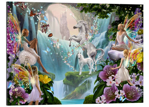 Gallery print Unicorn waterfall