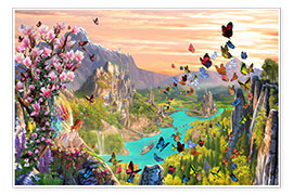 Plakat Fairy Valley