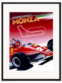 Gerahmter Kunstdruck Monza