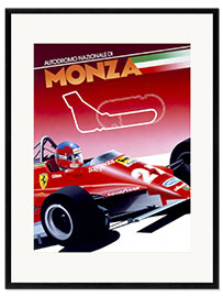 Impresión de arte enmarcada Monza