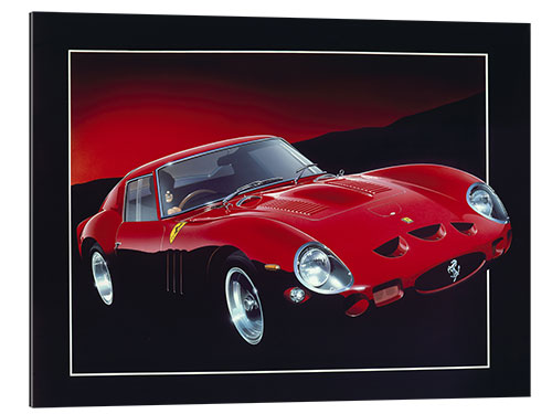 Cuadro de plexi-alu Ferrari GTO II