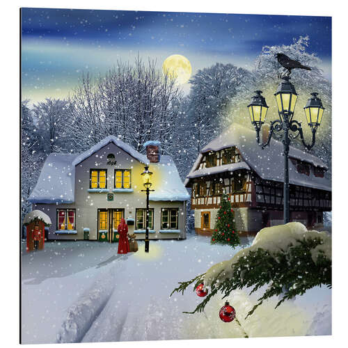 Aluminium print Winter time ... Christmas time