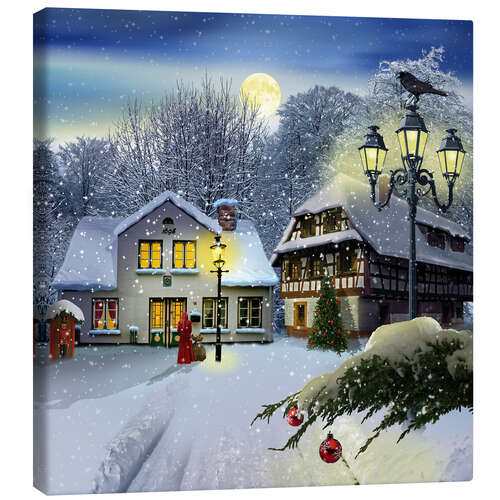 Canvas print Winter time ... Christmas time