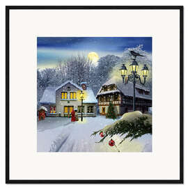 Framed art print Winter time ... Christmas time