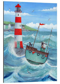 Magnettafel Leuchtturm