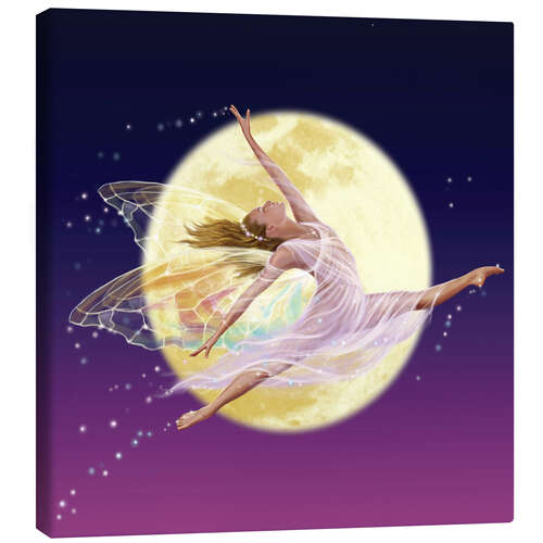 Canvas print Moon fairy