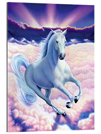 Gallery print White dream horse