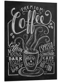 Magnettafel Frischer Kaffee