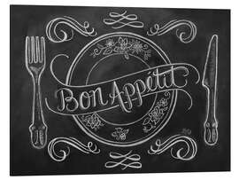 Magnettafel Bon Appétit