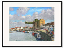 Gerahmter Kunstdruck Krabben - Wells-next-the-Sea, Norfolk