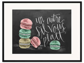 Gerahmter Kunstdruck Noch eins bitte! (Französisch)