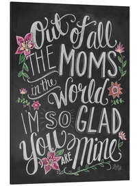 Magnettafel Die beste Mama von allen (Englisch)