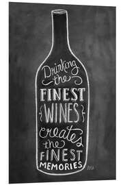 Tableau en PVC Finest wines